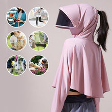 Laden Sie das Bild in den Galerie-Viewer, Eisseide UV-Schutz Windjacke mit Kapuze