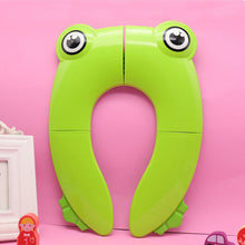 Laden Sie das Bild in den Galerie-Viewer, Tragbarer klappbarer Toilettensitz für Kinder