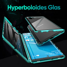 Laden Sie das Bild in den Galerie-Viewer, Magnetische transparente Handyhülle für Samsung