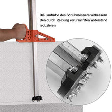 Laden Sie das Bild in den Galerie-Viewer, Schneidwerkzeug für Gipskartonplatten mit Doppelklinge