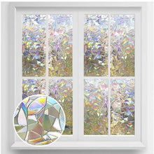 Laden Sie das Bild in den Galerie-Viewer, 3D-Regenbogenfensterfolie - PVC-Brechung & kein Kleber