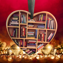 Laden Sie das Bild in den Galerie-Viewer, 🎅Süße Herzförmige Bücherregaldekoration