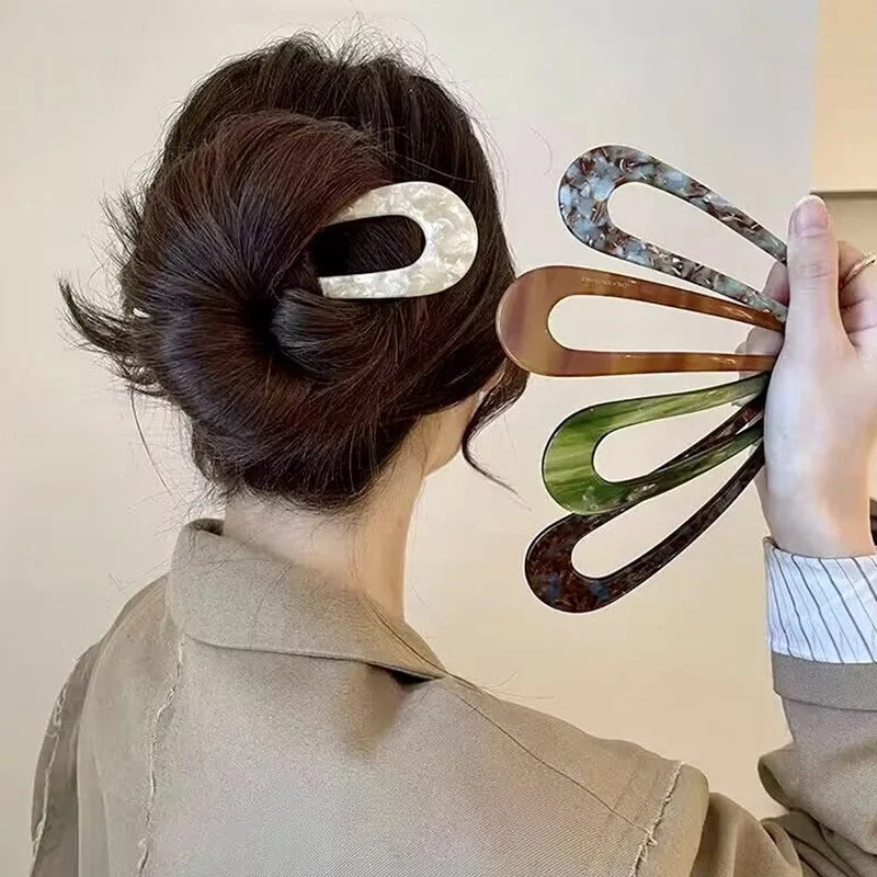 50 Stück U-förmige Haarnadeln – Schwarz, 7 Cm, Aus Metall, Für Alle Frisuren