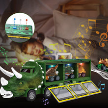 Laden Sie das Bild in den Galerie-Viewer, Musik Dinosaurier Transportwagen