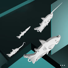 Laden Sie das Bild in den Galerie-Viewer, Delfinzahnstocher aus Edelstahl