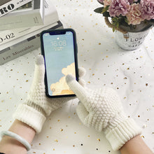 Laden Sie das Bild in den Galerie-Viewer, Touchscreen-Winterhandschuhe für Damen