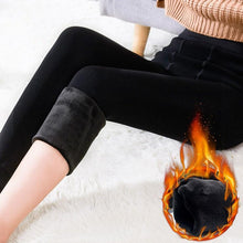 Laden Sie das Bild in den Galerie-Viewer, Warme Winter Damen Leggings