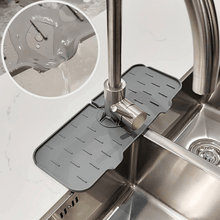 Laden Sie das Bild in den Galerie-Viewer, Silikon Wasserhahn Griff Tropffänger Ablage