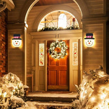 Laden Sie das Bild in den Galerie-Viewer, Weihnachtsveranda Schneemann Lampenschirm