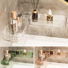 Laden Sie das Bild in den Galerie-Viewer, Multifunktionales, an der Wand montiertes, drehbares U-förmiges Aufbewahrungs-Eckregal