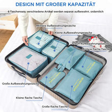 Laden Sie das Bild in den Galerie-Viewer, 🌈🔥Set mit 7 Aufbewahrungstaschen für die Reise🔥
