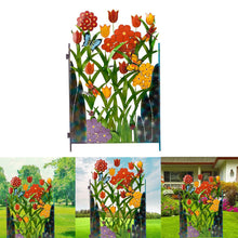Laden Sie das Bild in den Galerie-Viewer, Kreative Blumen-Zaundekoration