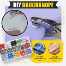Laden Sie das Bild in den Galerie-Viewer, Metall Druckknöpfen Bausatz