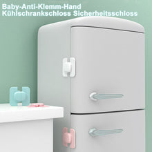 Laden Sie das Bild in den Galerie-Viewer, Kühlschrankschloss Quartett Sicherheitsschloss