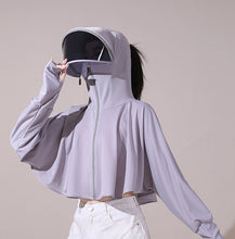 Laden Sie das Bild in den Galerie-Viewer, Eisseide UV-Schutz Windjacke mit Kapuze