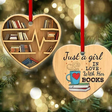 Laden Sie das Bild in den Galerie-Viewer, 🎅Süße Herzförmige Bücherregaldekoration