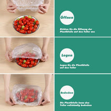 Laden Sie das Bild in den Galerie-Viewer, Benutzte Frischhaltefolie in der Familie,100 Stück