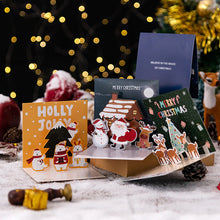 Laden Sie das Bild in den Galerie-Viewer, 3D Weihnachtskarten
