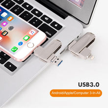 Laden Sie das Bild in den Galerie-Viewer, 3-IN-1 Handy USB-Stick