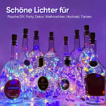Laden Sie das Bild in den Galerie-Viewer, LED-Weinflaschenlichter Kork Nachtlicht DIY Decor Lift - Stück