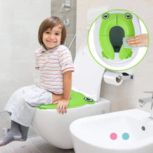 Laden Sie das Bild in den Galerie-Viewer, Tragbarer klappbarer Toilettensitz für Kinder