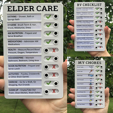 Laden Sie das Bild in den Galerie-Viewer, Memoliste aus Kunststoff