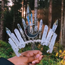 Laden Sie das Bild in den Galerie-Viewer, Handgemachte natürliche Kristall Krone