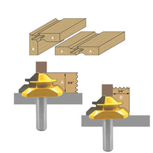 Laden Sie das Bild in den Galerie-Viewer, Domom 1/2 Zoll Schaft 45-Grad-Lock-Gehrungsfräser