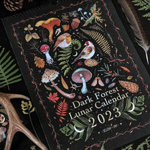 Laden Sie das Bild in den Galerie-Viewer, 📅2024 Dark Forest Lunar Calendar ☘
