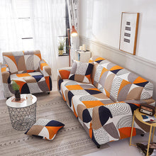 Laden Sie das Bild in den Galerie-Viewer, Einfacher Bedruckter Elastischer Sofabezug