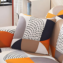 Laden Sie das Bild in den Galerie-Viewer, Einfacher Bedruckter Elastischer Sofabezug