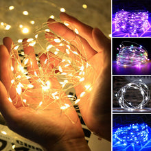 Laden Sie das Bild in den Galerie-Viewer, Dekorative USB-Kupferdraht-Lichterketten
