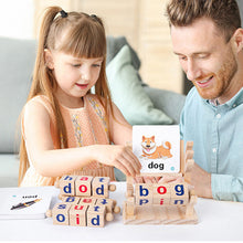 Laden Sie das Bild in den Galerie-Viewer, Leseblöcke aus Holz