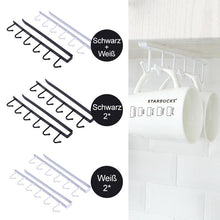 Laden Sie das Bild in den Galerie-Viewer, Multifunktionale Cabinet Haken Regal, 2 Stücke