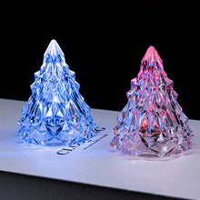 Laden Sie das Bild in den Galerie-Viewer, 🎄Mini LED Kristall Weihnachtsbaum Nachtlicht