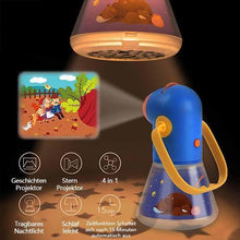 Laden Sie das Bild in den Galerie-Viewer, Sternen Nachtlicht Multifunktional Geschichten Projektor