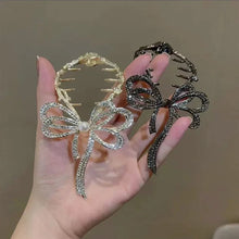 Laden Sie das Bild in den Galerie-Viewer, 🎅Bogenknoten leicht-Luxus-Haarspange🎀