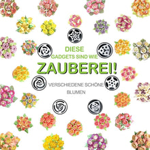 Laden Sie das Bild in den Galerie-Viewer, Spritztüllen Set aus Edelstahl (13 teilig) für Cupcakes & Kuchen Dekoraktion