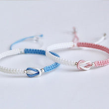 Laden Sie das Bild in den Galerie-Viewer, Verbundenes Handgefertigtes Geflochtenes Armband