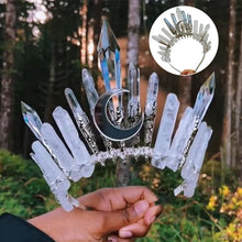 Laden Sie das Bild in den Galerie-Viewer, Handgemachte natürliche Kristall Krone