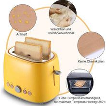 Laden Sie das Bild in den Galerie-Viewer, Bequee Antihaft Toastabags für Mikrowelle, Wiederverwendbar, 5er-Paket