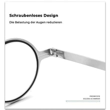 Laden Sie das Bild in den Galerie-Viewer, Ultraleichte Falt-Lesebrille mit Blauschutz