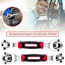 Laden Sie das Bild in den Galerie-Viewer, 52 in 1 Universal 360° drehbarer Kopf Gummigriff Steckschlüssel