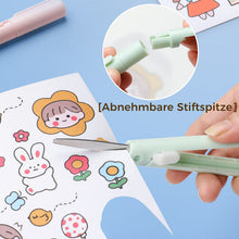 Laden Sie das Bild in den Galerie-Viewer, Faltbarer Mini-Scheren-Keramikstift