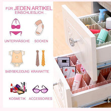 Laden Sie das Bild in den Galerie-Viewer, Bequee® Multifunktionelle Schubladenteiler Kunststoff 4 Farbe