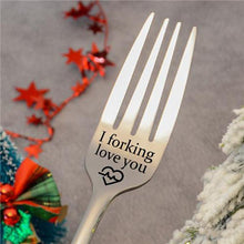 Laden Sie das Bild in den Galerie-Viewer, 💝Engraved Fork Gift-Bestes lustiges Geschenk für einen geliebten Menschen
