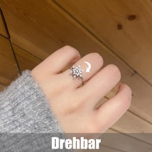 Laden Sie das Bild in den Galerie-Viewer, Verstellbarer Drehbarer ring und Ringbox für Damen