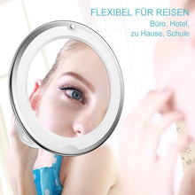 Laden Sie das Bild in den Galerie-Viewer, Vergrößerun-Schminkspiegel mit Licht geeignet für Schminken mit hoher Genauigkeit