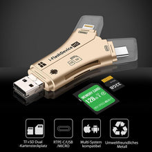 Laden Sie das Bild in den Galerie-Viewer, 🎉4-in-1 iFlash Drive Kartenleser