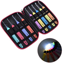 Laden Sie das Bild in den Galerie-Viewer, LED Licht Häkelnadeln (9 Stücke)